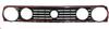 GRIGLIA 4 FORI C/BORDO ROSSO VW GOLF 08/83>10/91