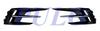 KIT GRIGLIE P/TI ANT DX+SX NERA LUCIDA RENAULT MEGANE 01/20>
